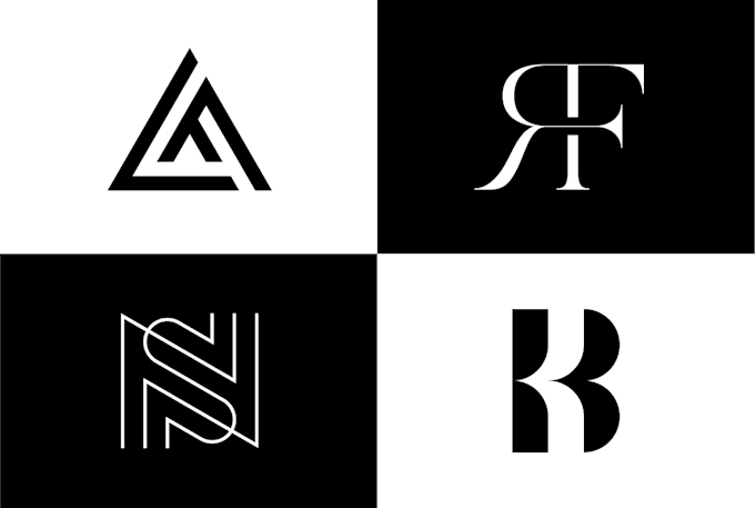 design professional creative monogram logo