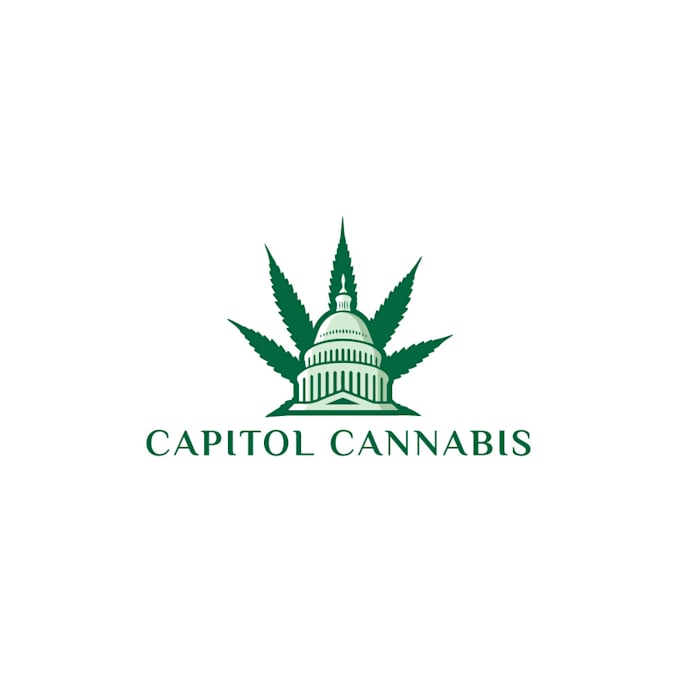 make a unique cannabis logo with all file