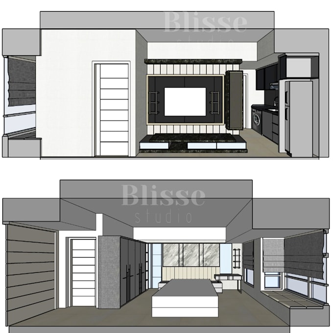 make 3d floor plan in sketchup