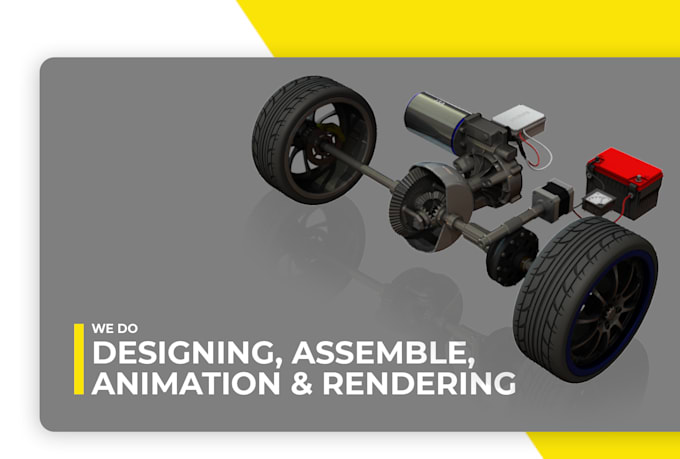 do designing and 3d modeling from your ideas
