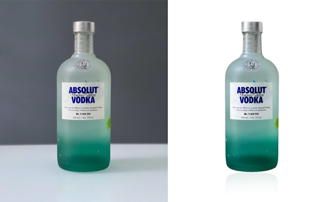 do amazon product photo editing, white background, png