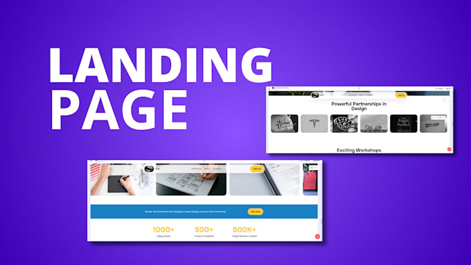 build landing page or sales page with elementor wordpress