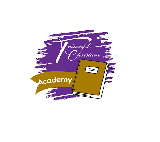 do elegant christian academy logo design