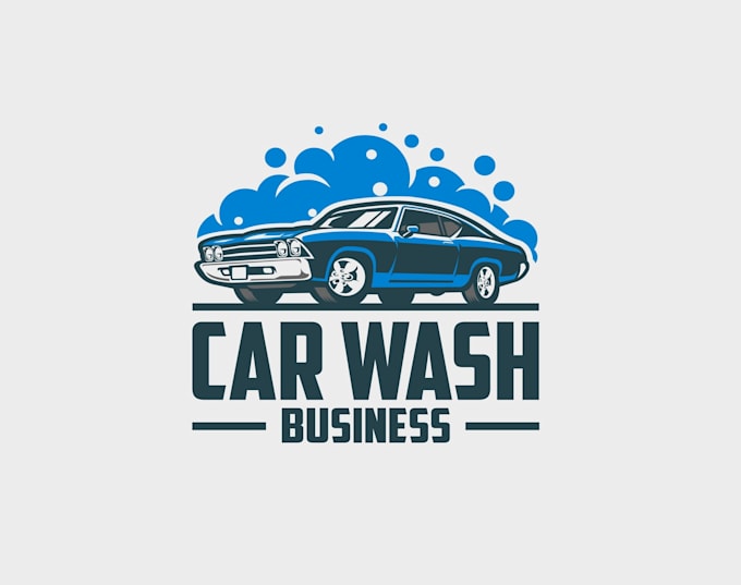 Do modern car wash, rental and auto detailing logo by Bartofgre Fiverr