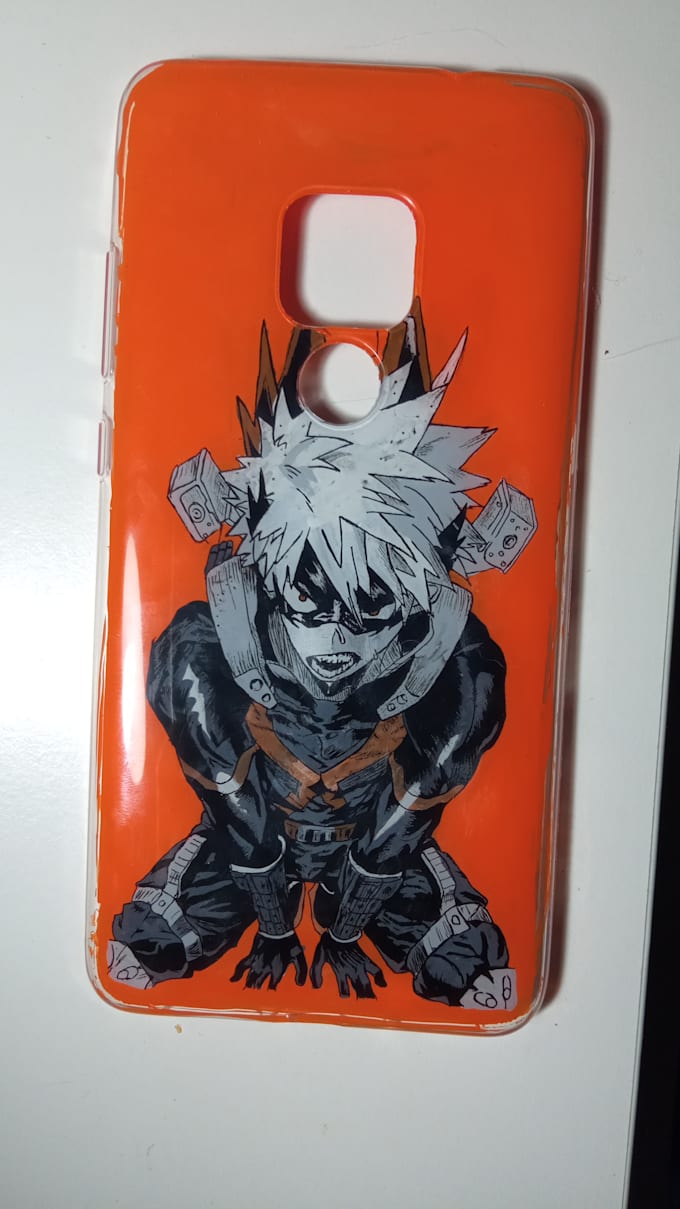 paint your phone case with any anime character