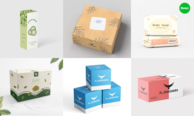 create professional 3d product packaging and box mockups
