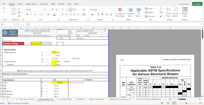 do steel frame and connection design, aisc and eurocode based