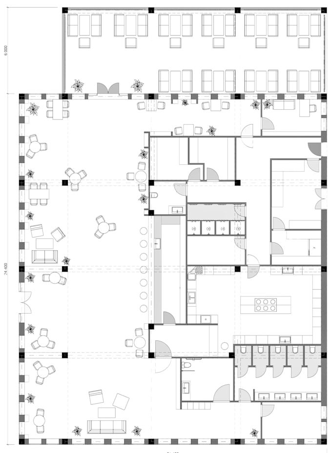 Create a 2d furniture placement floor plan of your home by Marikhazo