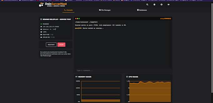 initialize or setup your windows or linux vps