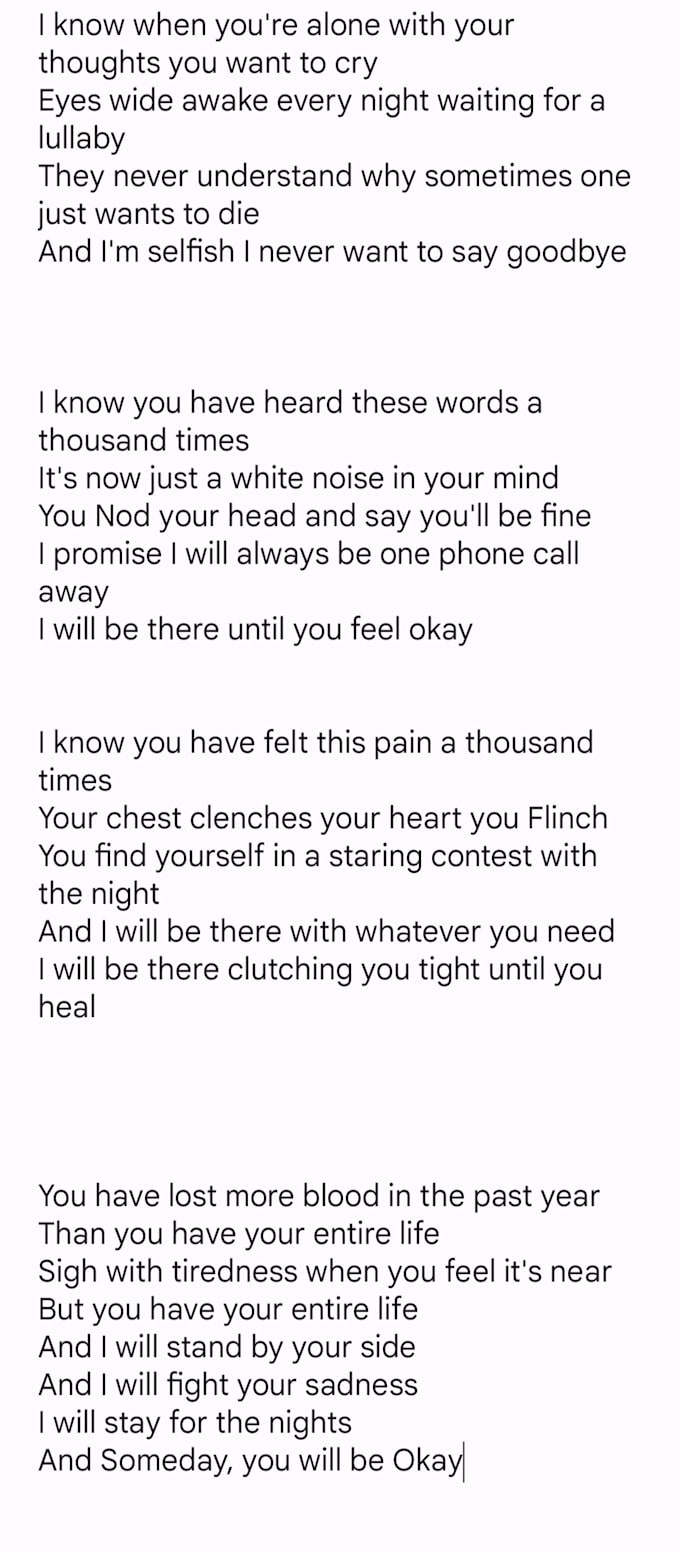 write poems on your behalf