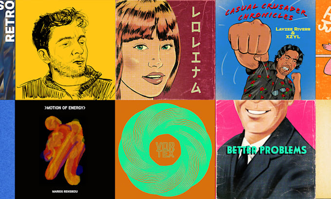 design cool music and album covers