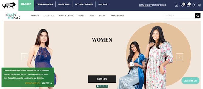 create ecommerce development PHP wordpress shopify codeigniter