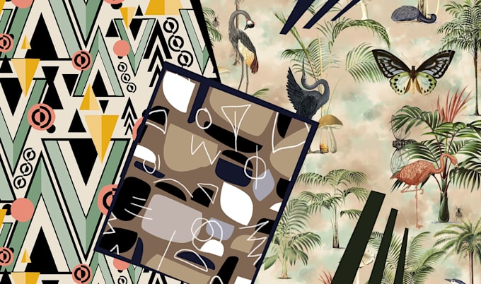 do pattern design, fabric pattern, textile print design, seamless design