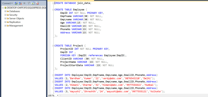 Design your databases using mysql, sql server, ms access projects and ...