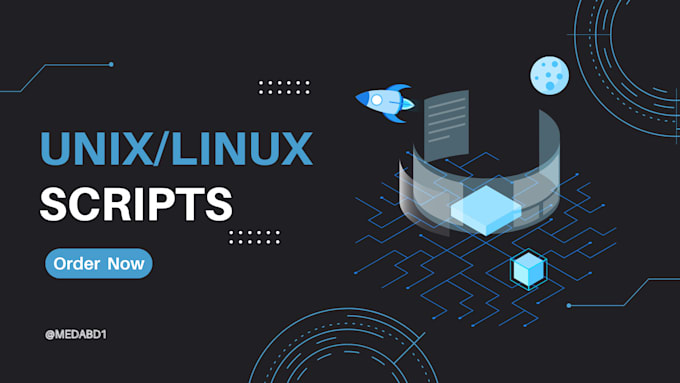 do your unix  linux  scripts, and configure your server issues
