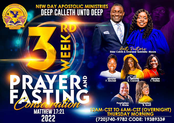 do exceptional church flyer or event flyer design