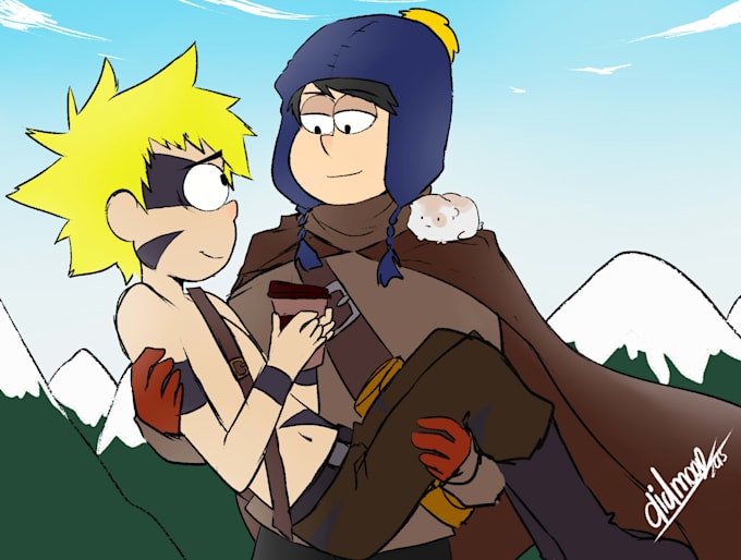 draw your oc in my cartoon style