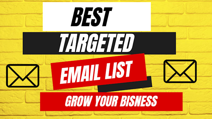collect a niche targeted active email and bulk email list