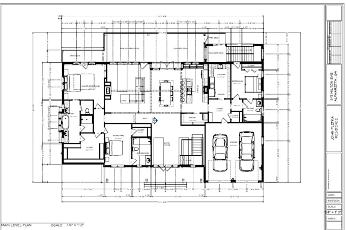 draw blueprints in chief architect