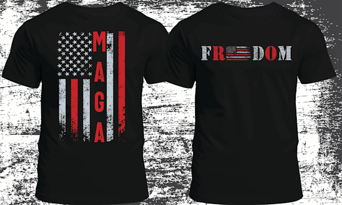 do distressed or worn t shirt design