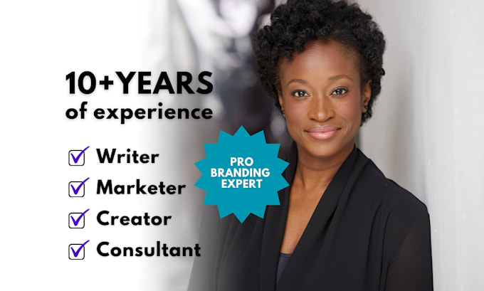 write your biography, brand story, and about me page