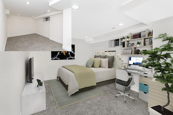 do virtual staging, virtual furniture, virtual renovation
