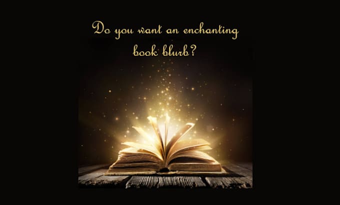 write an enchanting book blurb or description