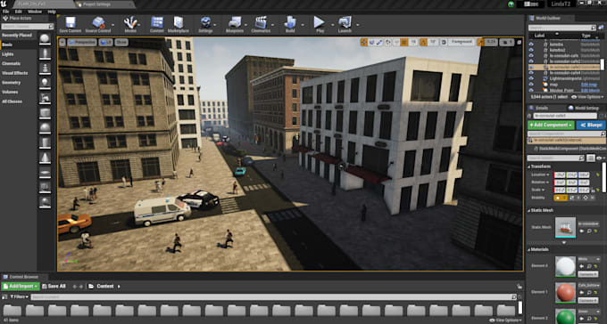 design environments and levels in unreal engine 4 or 5