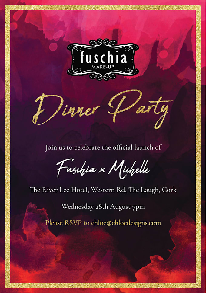 design an invitation for your event