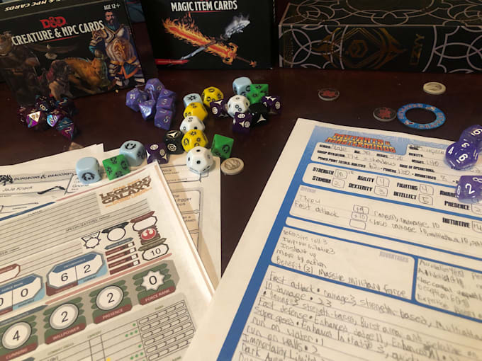 be your dungeon master or game master