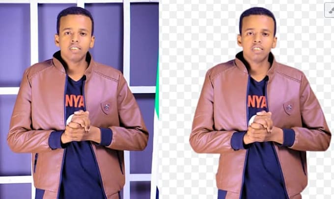 remove backround 50 images with white or transparent