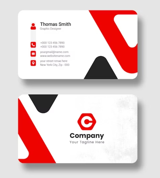 create a professional, sharp, slick business card