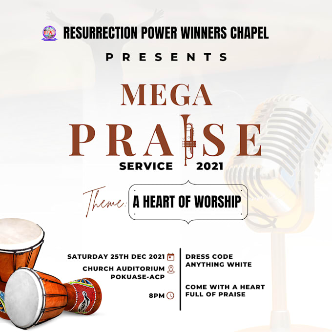 design exceptional church flyers or event flyer