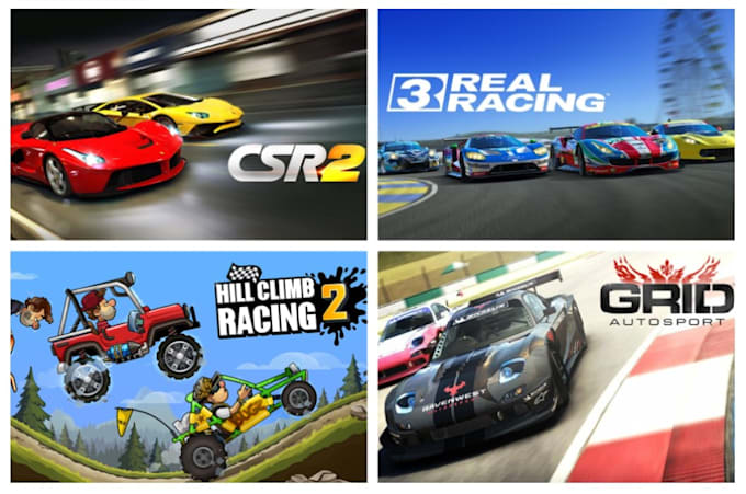 develop extreme car racing game in unity game