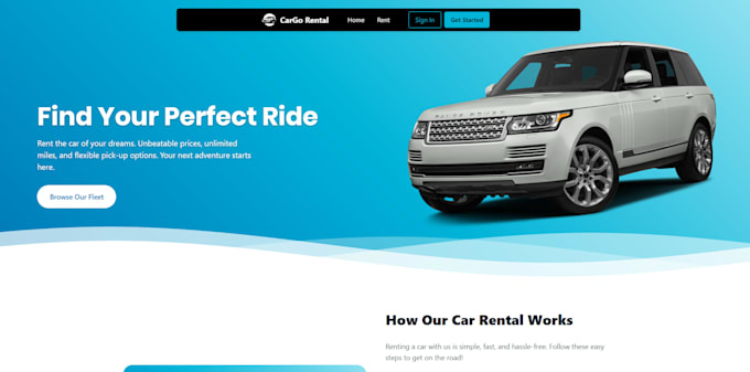 build a professional website for your business