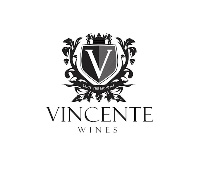 design modern wine logo