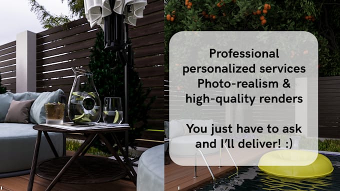 design your terrace or garden into a stunning outdoor