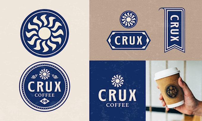 design badge logo for your restaurant