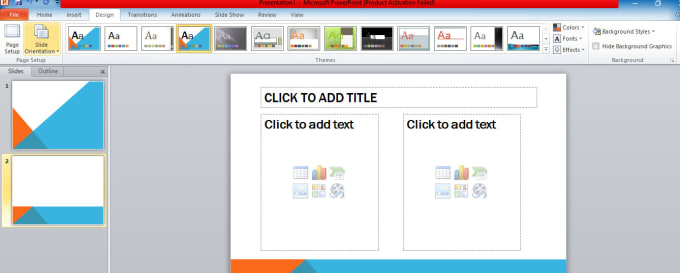 design visually engaging presentation