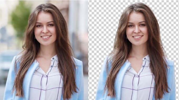 remove the background from the images and videos
