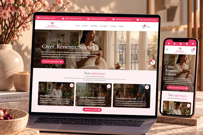 build modern wordpress website design