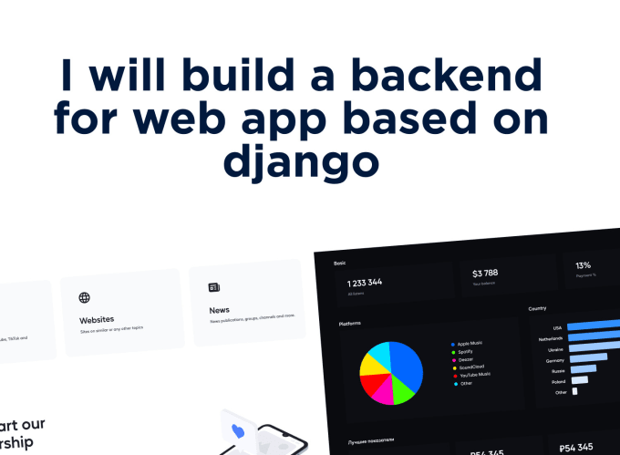 Build a django backend for your web app by Awfulminded | Fiverr