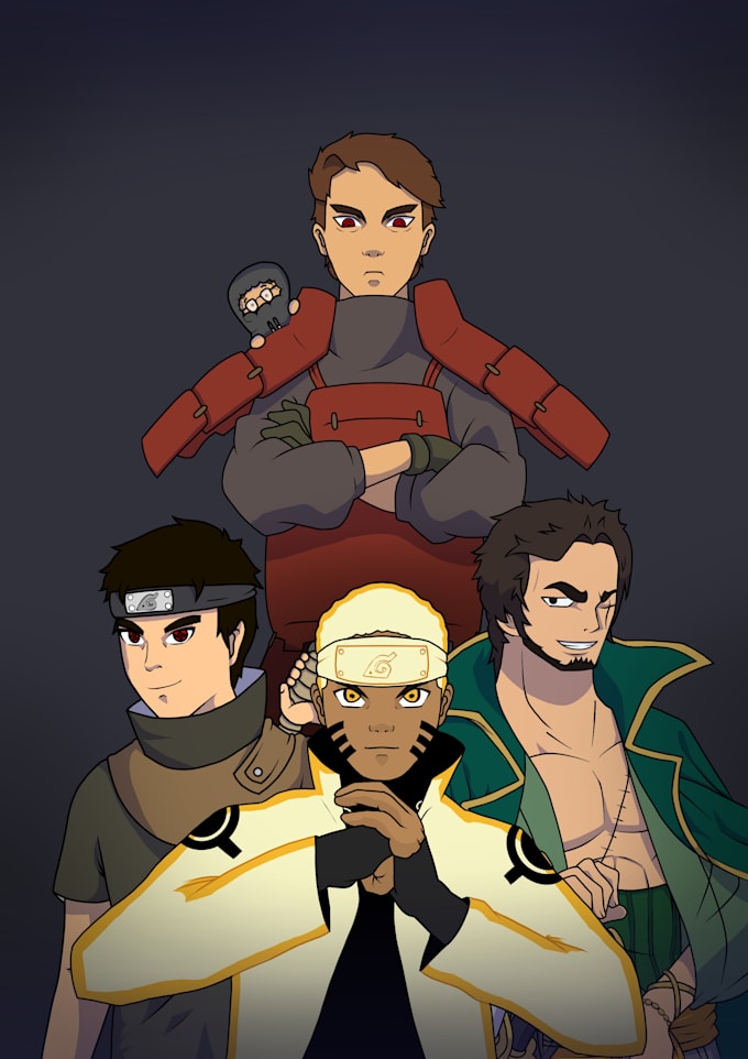 draw anime characters and fan art