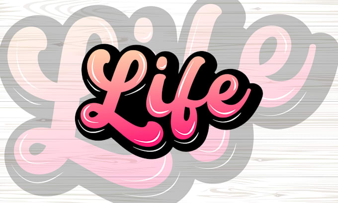 do custom typography and trendy t shirt design for you