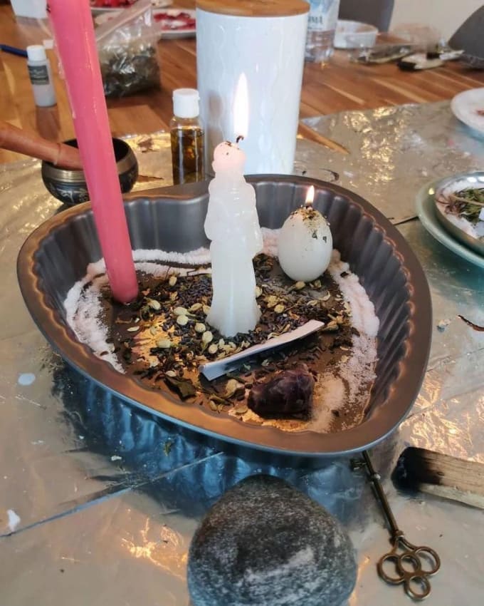 remove curses, bad luck, ghost, demons with cleansing spells