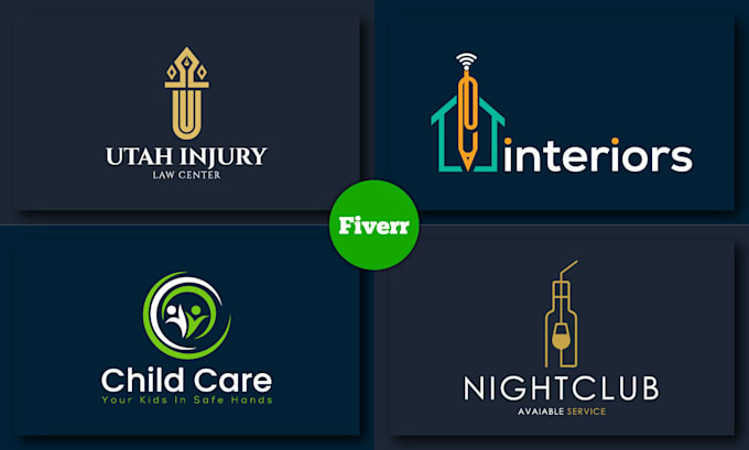 design modern minimalist business logo design in 24 hrs