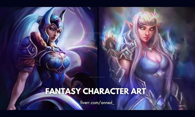 draw your oc, world of warcraft or dnd fantasy character