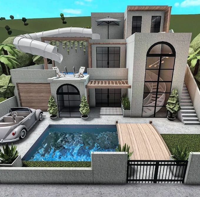 Build And Decorate You A Bloxburg House From A Youtube Tutorial By Chlo Build And Decorate You A Bloxburg House From A Youtube Tutorial By Chlo