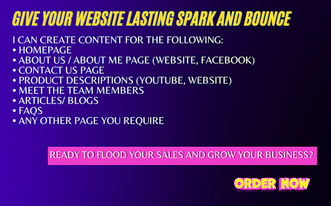 be your SEO website content writer, copywriter