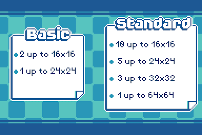 draw pixel art, nsfw game graphics, characters and more